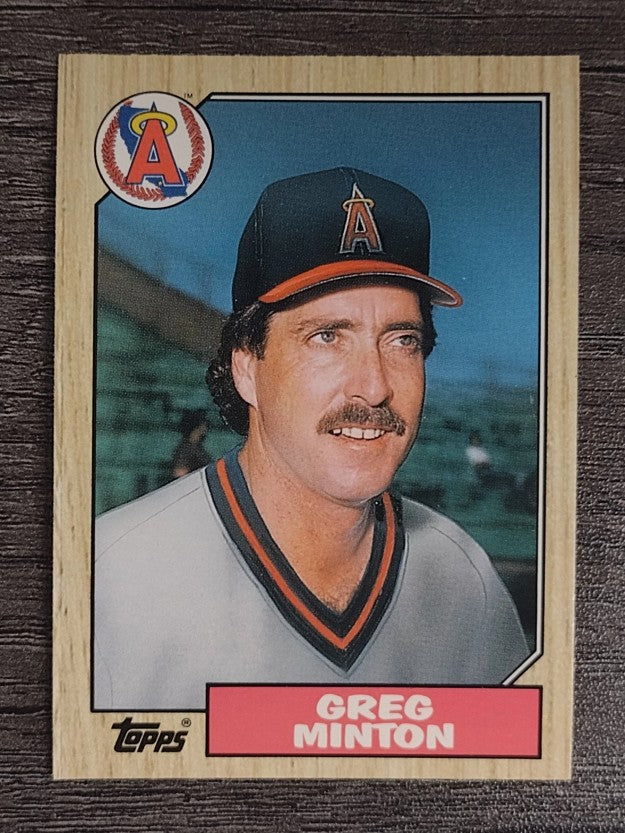 1987 Topps Traded #79T Greg Minton