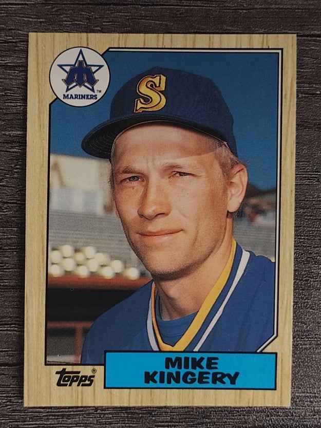 1987 Topps Traded #58T Mike Kingery