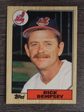 1987 Topps Traded #28T Rick Dempsey