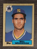 1987 Topps Traded #127T Bill Wilkinson