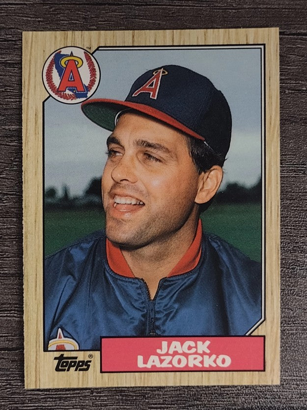 1987 Topps Traded #62T Jack Lazorko