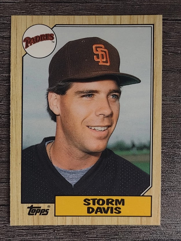 1987 Topps Traded #26T Storm Davis