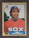 1987 Topps Traded #15T Ivan Calderon