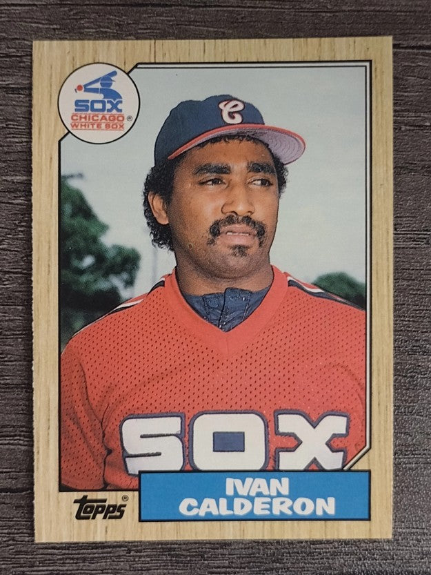 1987 Topps Traded #15T Ivan Calderon