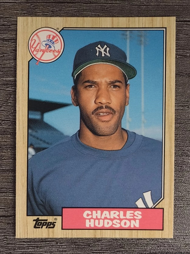 1987 Topps Traded #50T Charles Hudson
