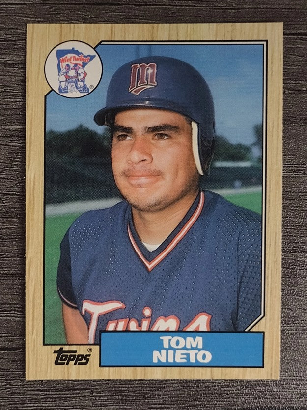 1987 Topps Traded #90T Tom Nieto