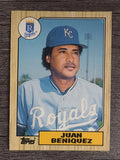1987 Topps Traded #4T Juan Beniquez