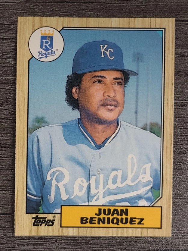 1987 Topps Traded #4T Juan Beniquez