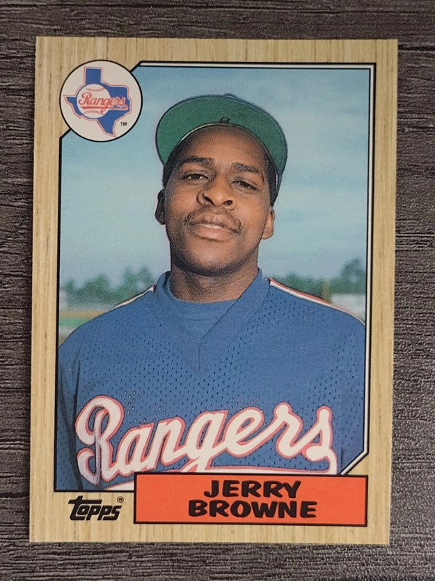 1987 Topps Traded #11T Jerry Browne