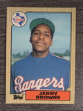 1987 Topps Traded #11T Jerry Browne