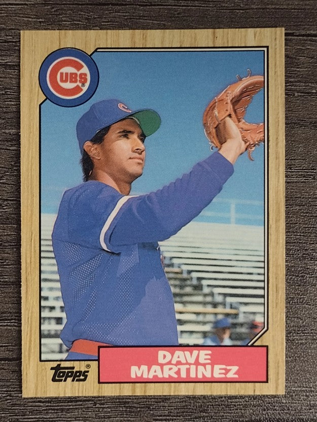1987 Topps Traded #73T Dave Martinez XRC