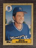1987 Topps Traded #36T Billy Gardner MG