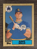 1987 Topps Traded #122T Dave Valle XRC