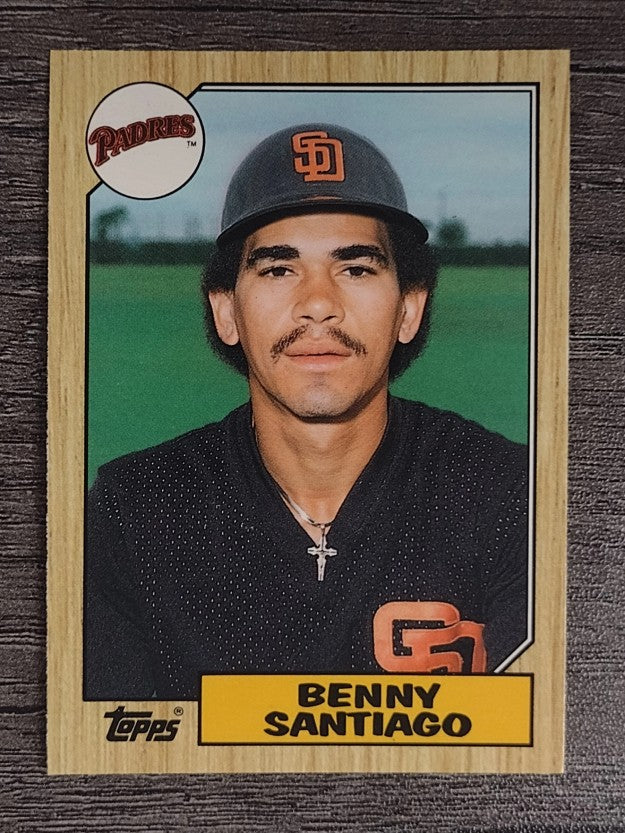 1987 Topps Traded #109T Benito Santiago
