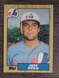 1987 Topps Traded #100T Jeff Reed