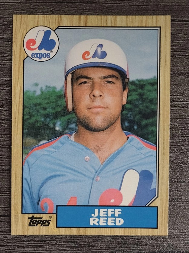 1987 Topps Traded #100T Jeff Reed