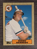 1987 Topps Traded #57T Terry Kennedy