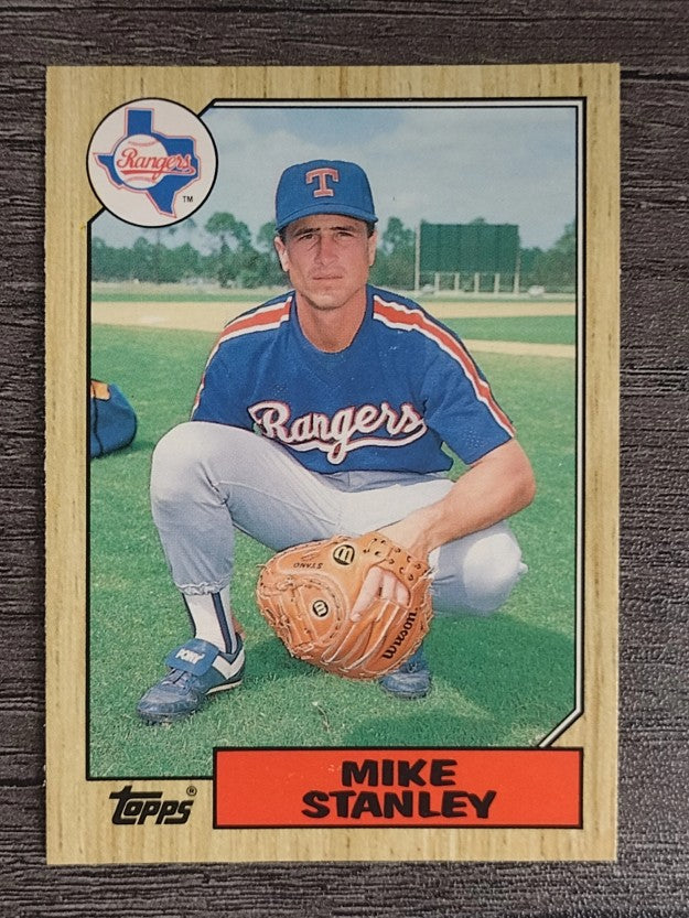 1987 Topps Traded #116T Mike Stanley XRC