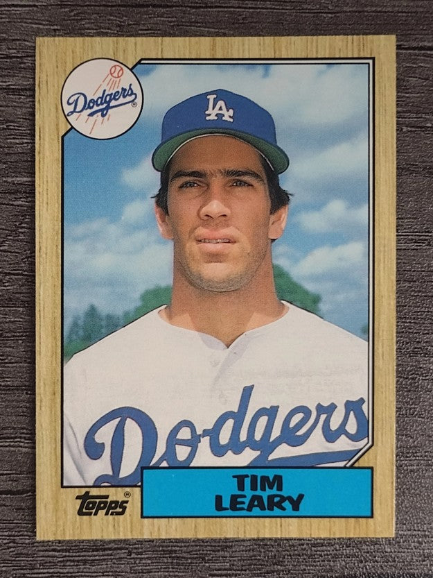 1987 Topps Traded #64T Tim Leary