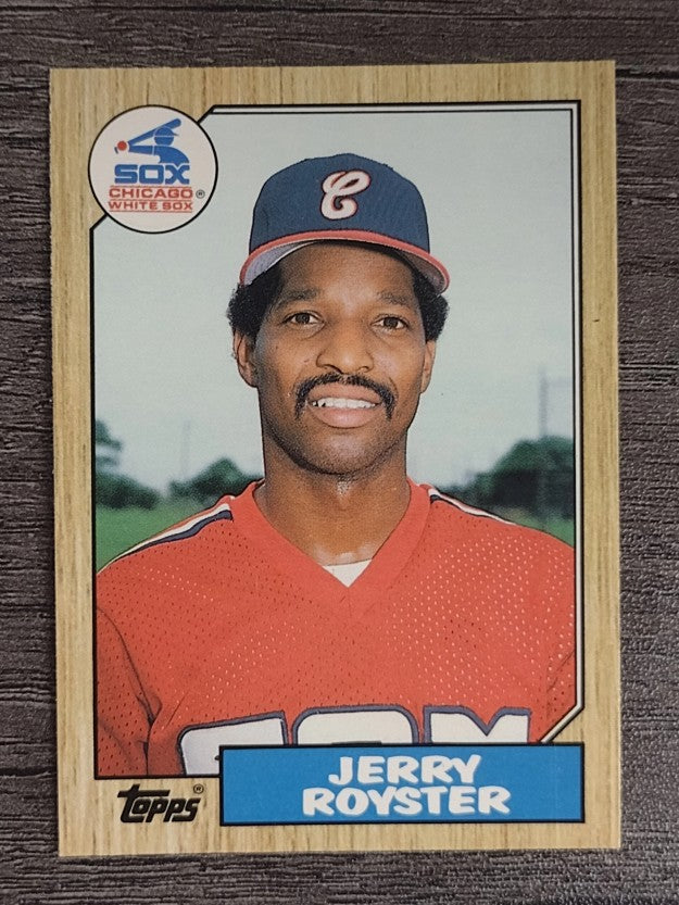 1987 Topps Traded #106T Jerry Royster