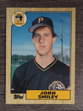 1987 Topps Traded #114T John Smiley XRC