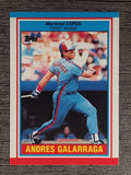 1989 Topps UK Minis #28 Andres Galarraga
