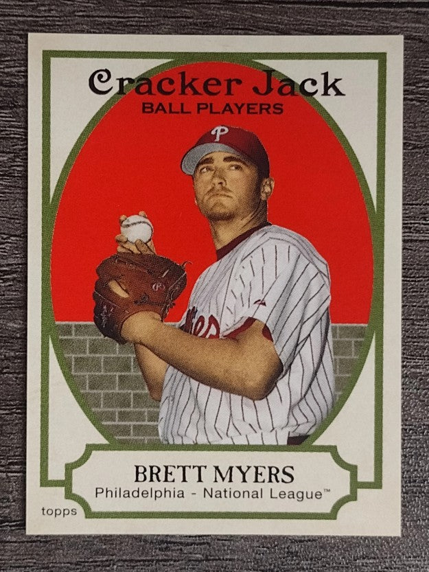 2005 Topps Cracker Jack Mini Stickers #159 Brett Myers