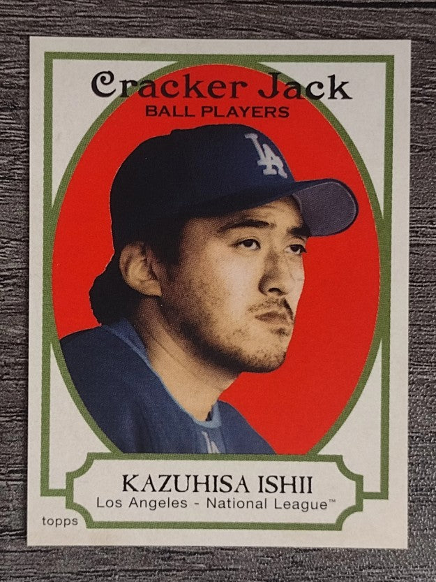 2005 Topps Cracker Jack Mini Stickers #24 Kazuhisa Ishii