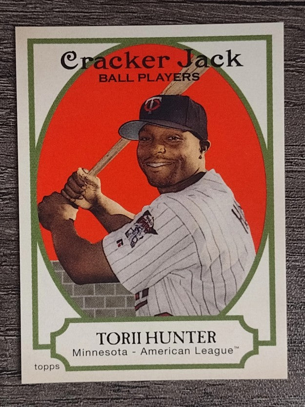 2005 Topps Cracker Jack Mini Stickers #98 Torii Hunter