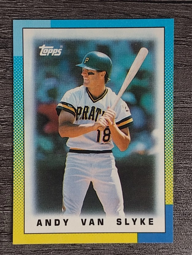 1990 Topps Mini Leaders #72 Andy Van Slyke