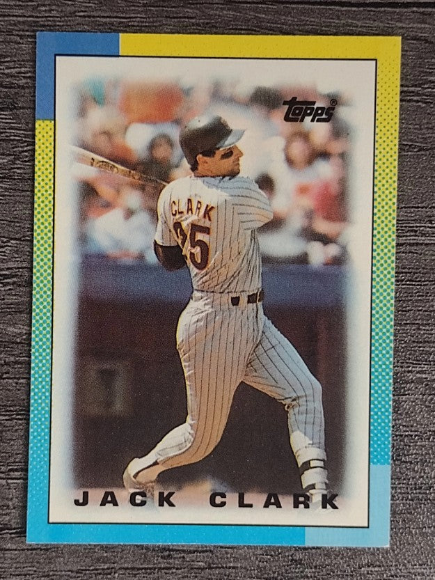 1990 Topps Mini Leaders #78 Jack Clark
