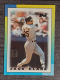1990 Topps Mini Leaders #78 Jack Clark