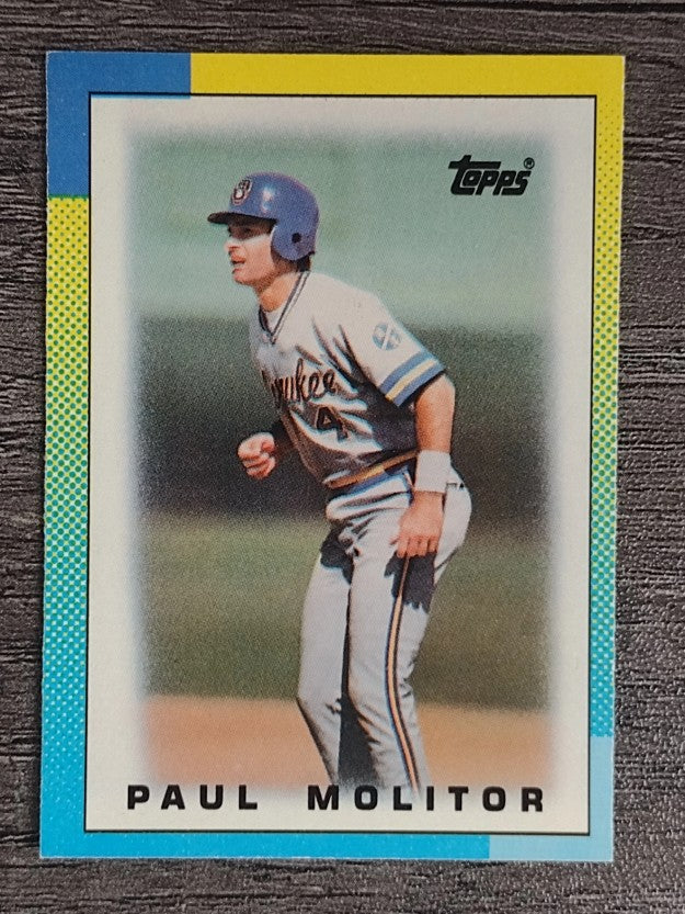 1990 Topps Mini Leaders #20 Paul Molitor