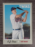 2019 Topps Heritage #204 C.J. Cron