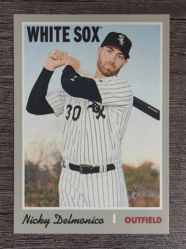 2019 Topps Heritage #299 Nicky Delmonico