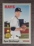 2019 Topps Heritage #181 Ryan Yarbrough