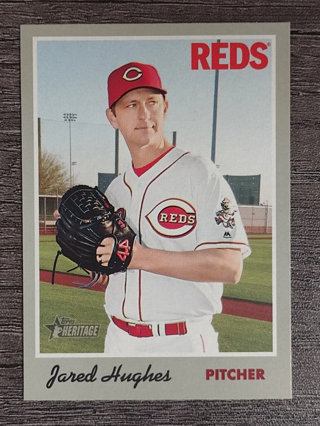 2019 Topps Heritage #3 Jared Hughes