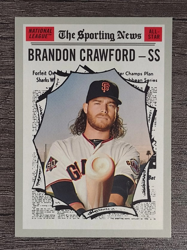 2019 Topps Heritage #364 Brandon Crawford AS