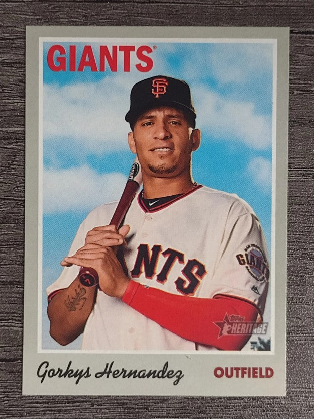 2019 Topps Heritage #58 Gorkys Hernandez