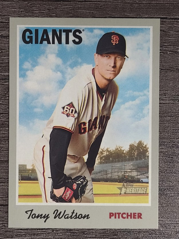 2019 Topps Heritage #77 Tony Watson