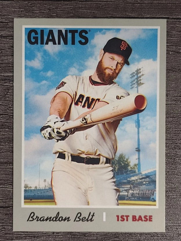 2019 Topps Heritage #250 Brandon Belt