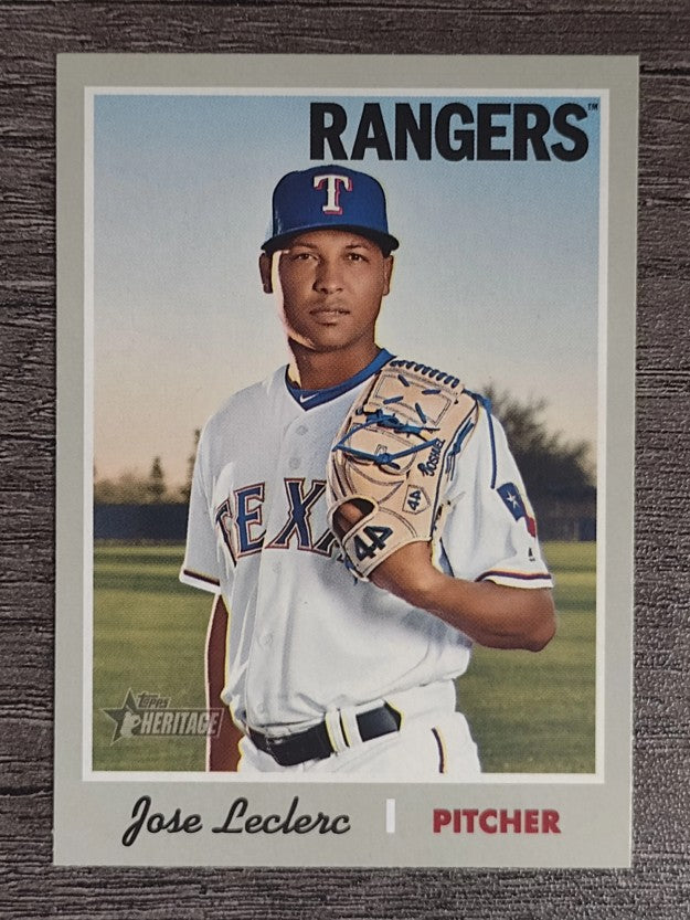 2019 Topps Heritage #290 Jose Leclerc