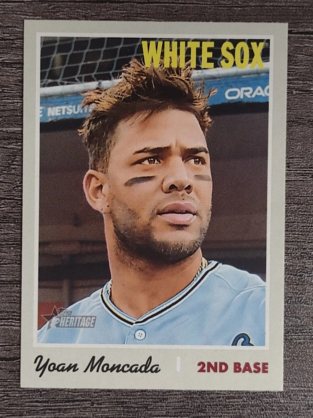 2019 Topps Heritage #315 Yoan Moncada