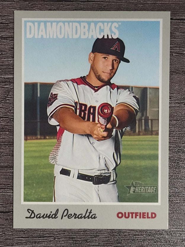 2019 Topps Heritage #57 David Peralta
