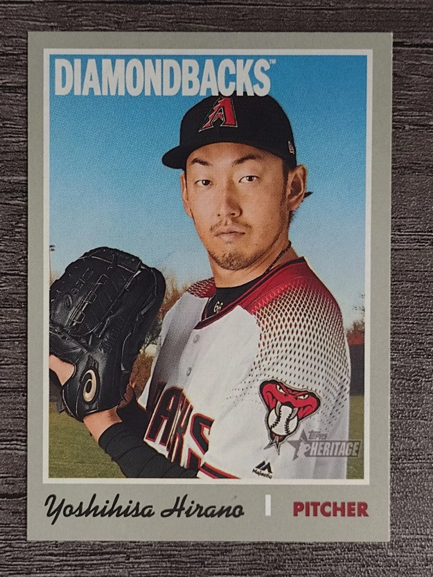 2019 Topps Heritage #275 Yoshihisa Hirano