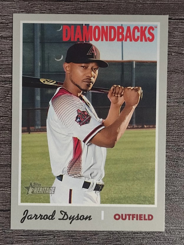 2019 Topps Heritage #338 Jarrod Dyson