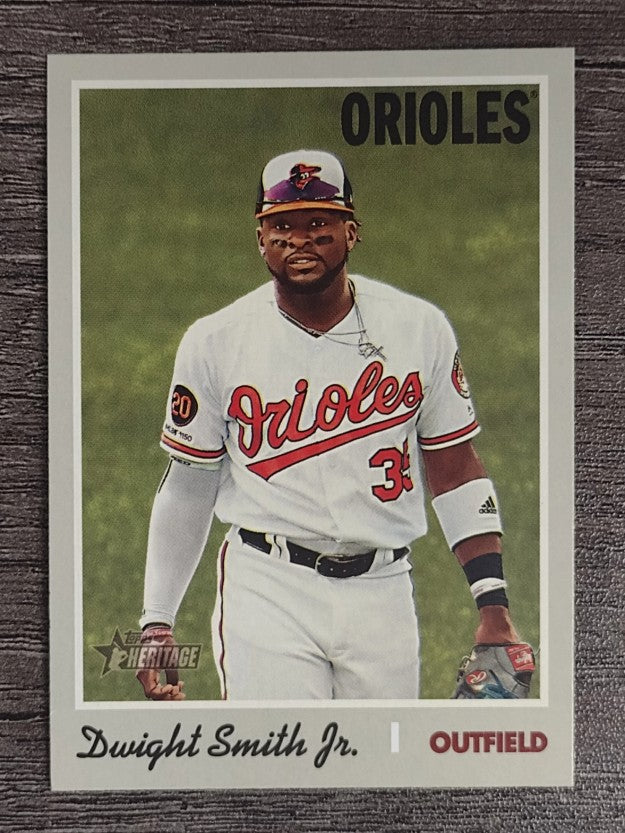 2019 Topps Heritage #620 Dwight Smith Jr.
