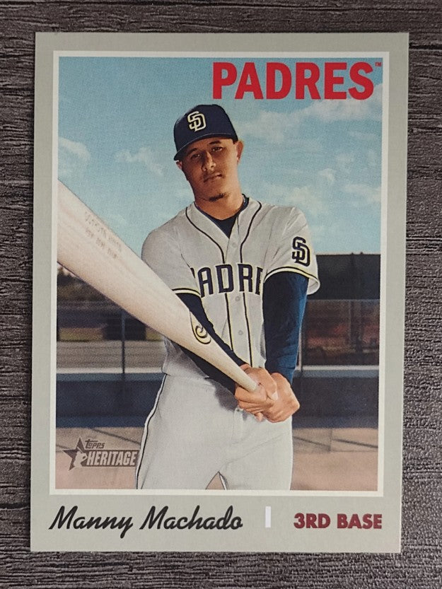 2019 Topps Heritage #520 Manny Machado