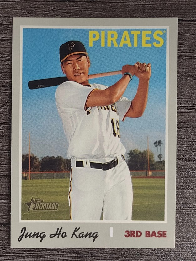 2019 Topps Heritage #630 Jung Ho Kang