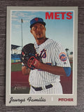 2019 Topps Heritage #559 Jeurys Familia